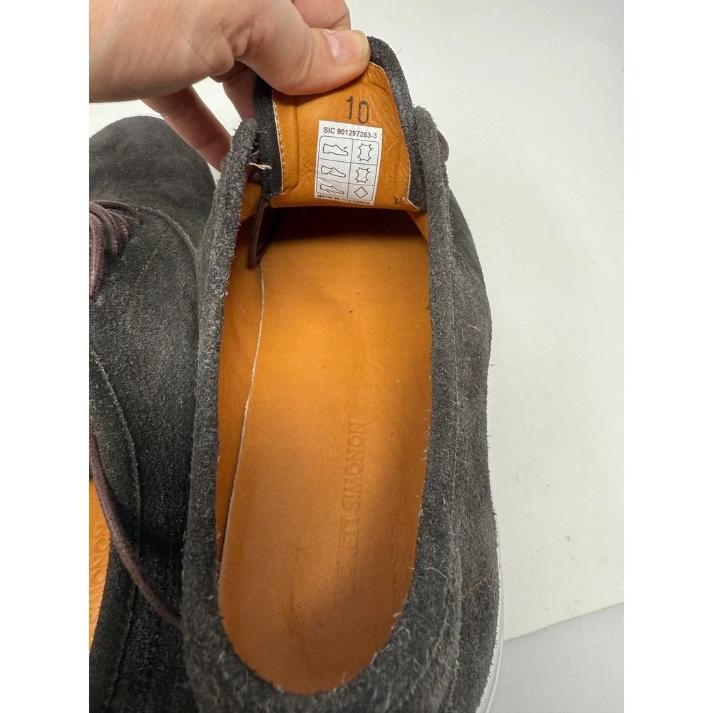 Beckett Simonon Conti Sneakers ‎ Men's Water-Repellent Suede Brown Sz 10